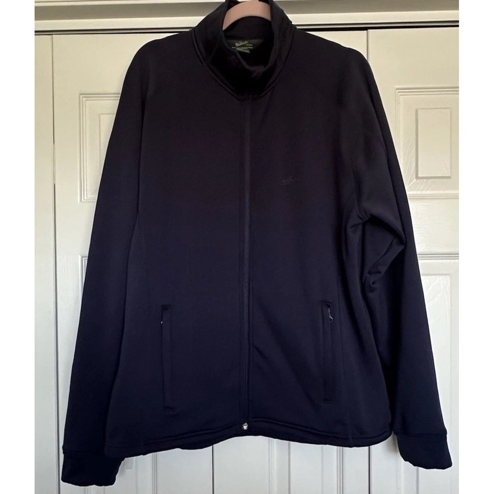 Woolrich Mens Jacket L Blue Workwear Golf Outdoor Casual Fall Jacket‎
